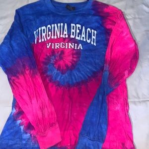 Tie die VA beach shirt